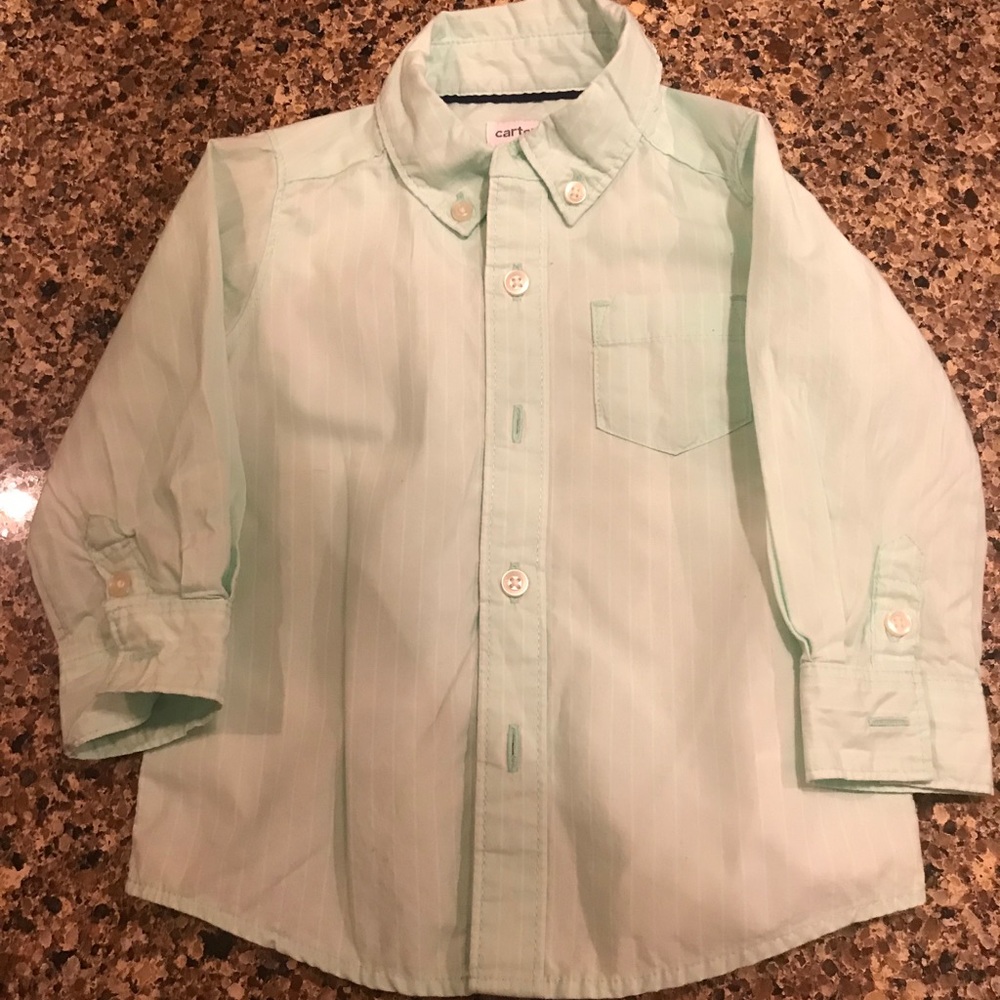 Carters button down 9 months
